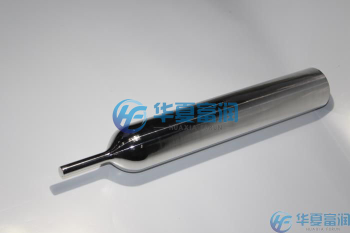 晶體生長用鉑金坩堝(圖1) 晶體生長無焊縫鉑坩堝